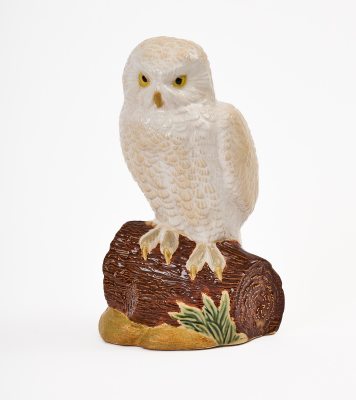 Ceramic Snowy Owl