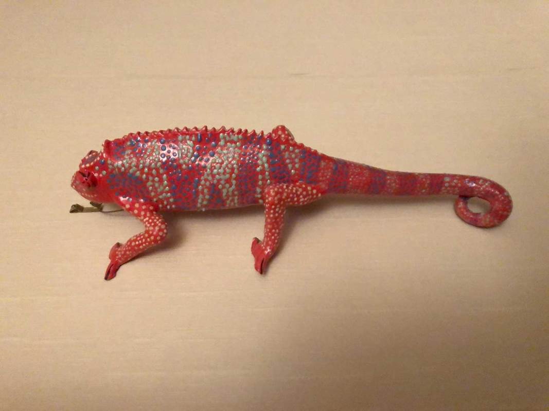 Ceramic Chameleon