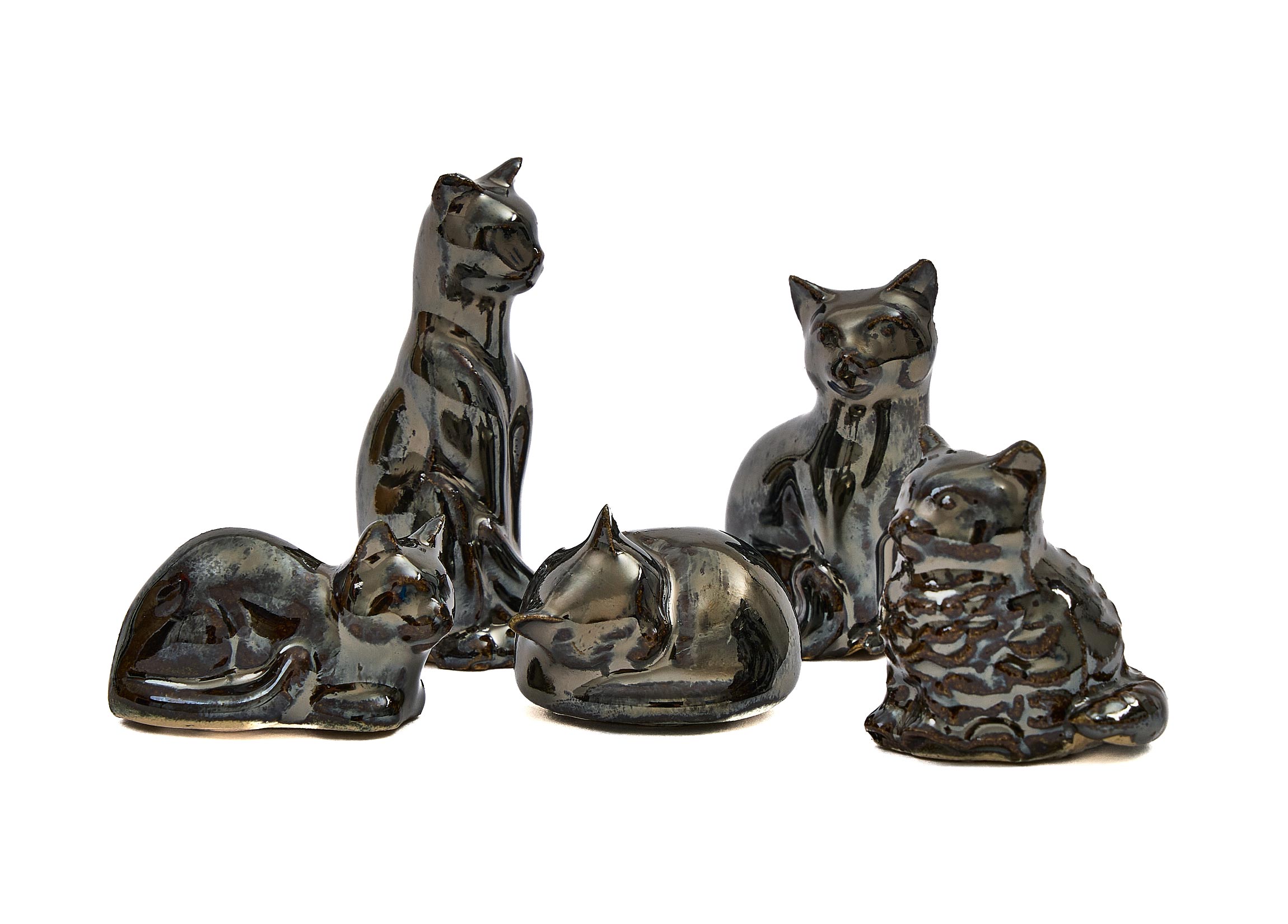 Ceramic Cat Set