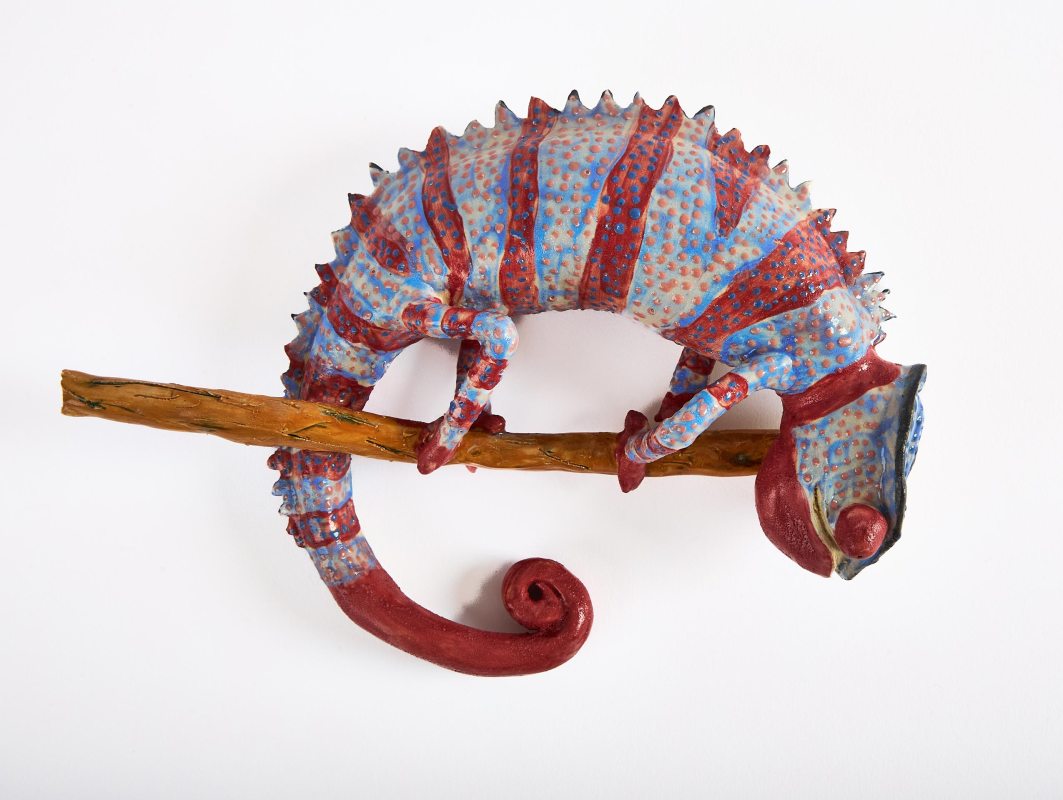 Ceramic Chameleon