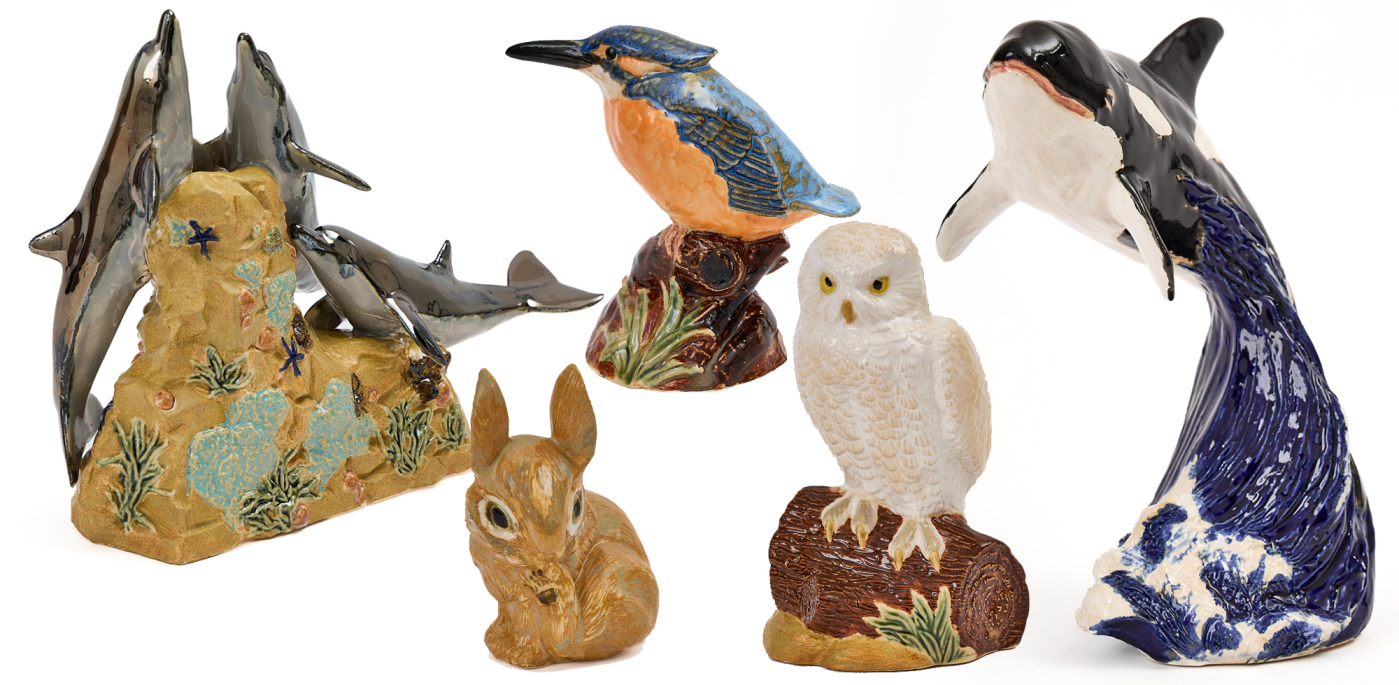 New Ceramic Sea Life and Birds