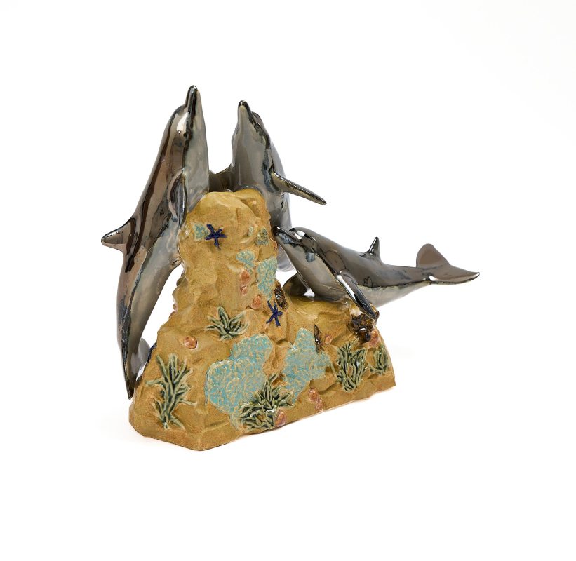 Pottery Dolphines