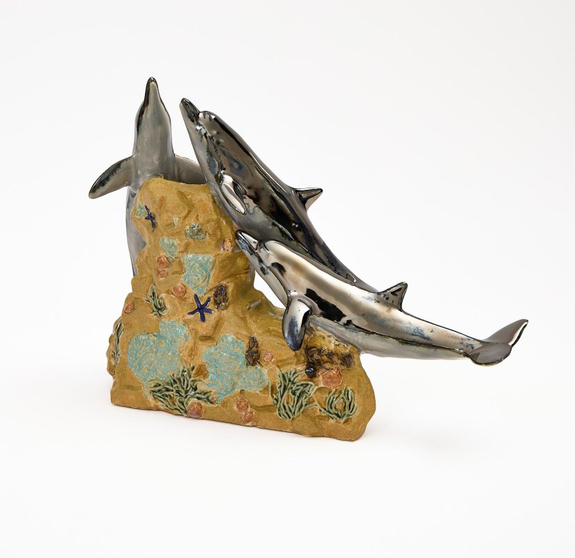 Pottery Dolphines