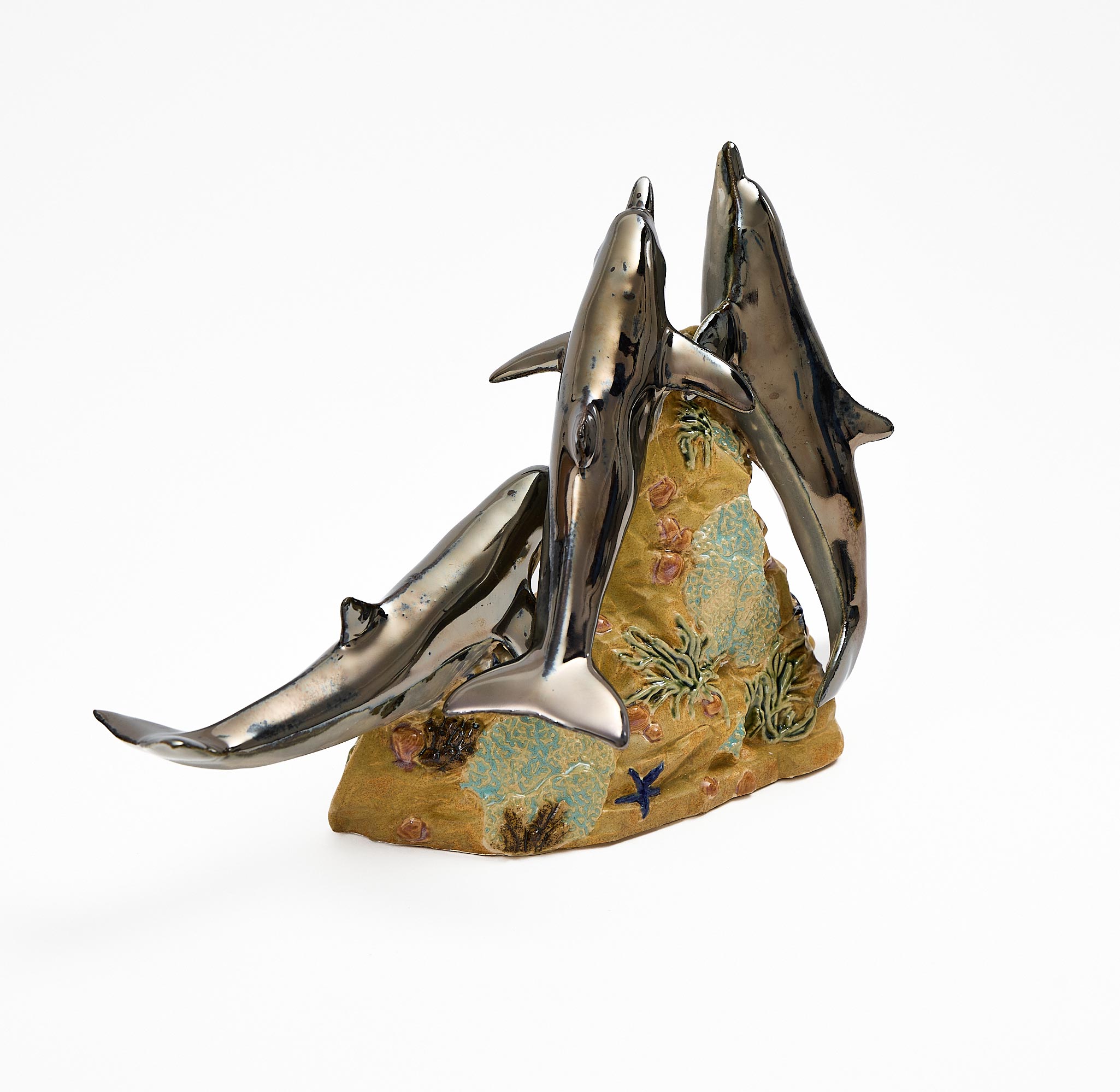 Pottery Dolphines