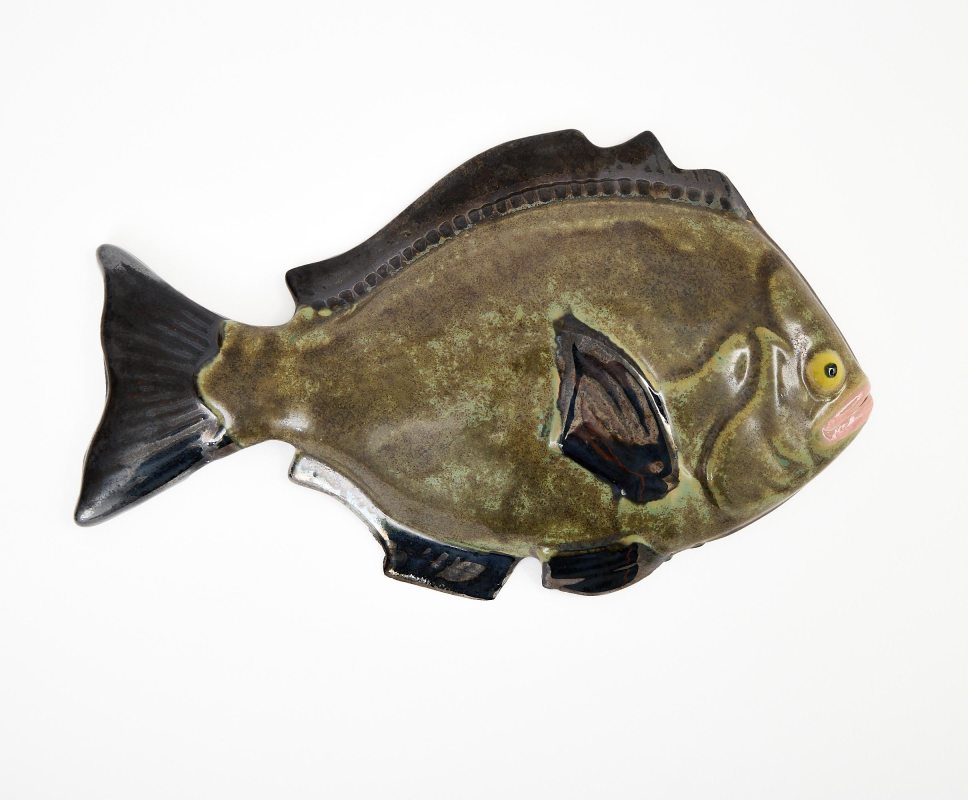 Ceramic Grouper Fish
