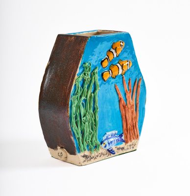 Ceramic Fish Vase